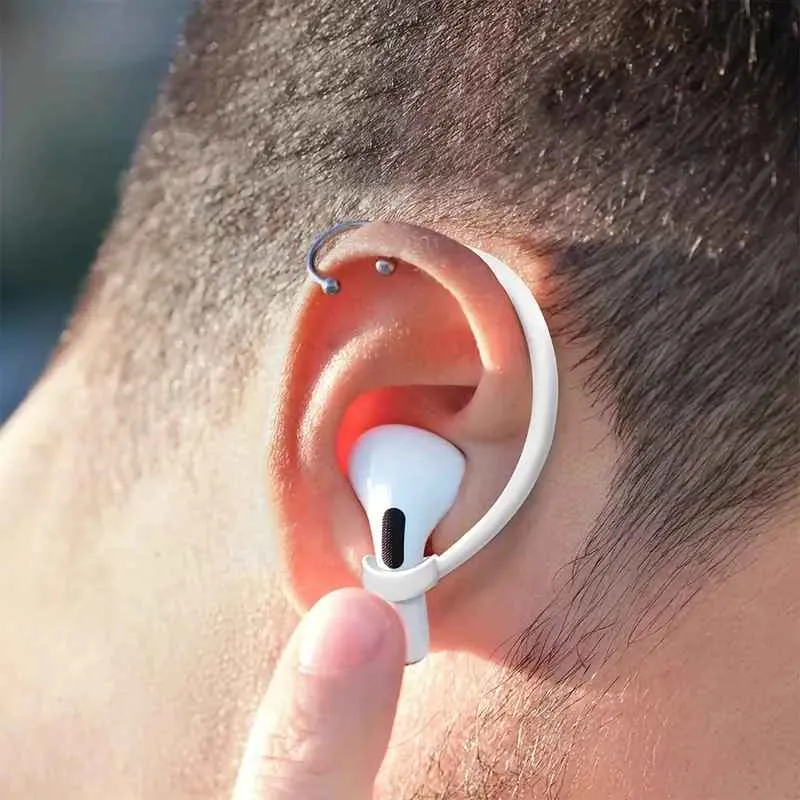 Pro3 auricolari bluetooth auricolari wireless tws per cuffie + Accessori Utili come Pulisci cuffiette, ganci per cuffiette, custodie rigidi e in Silicone