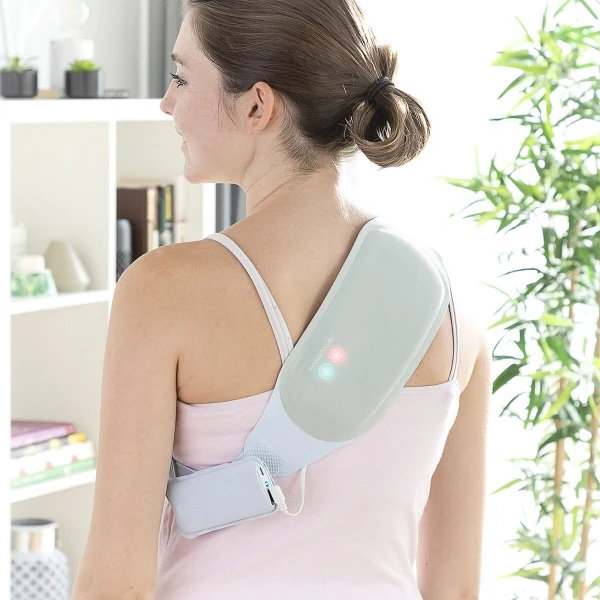 Cintura per Massaggio e Calore Senza Fili con Powerbank Beldisse InnovaGoods