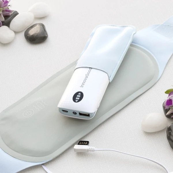 Cintura per Massaggio e Calore Senza Fili con Powerbank Beldisse InnovaGoods
