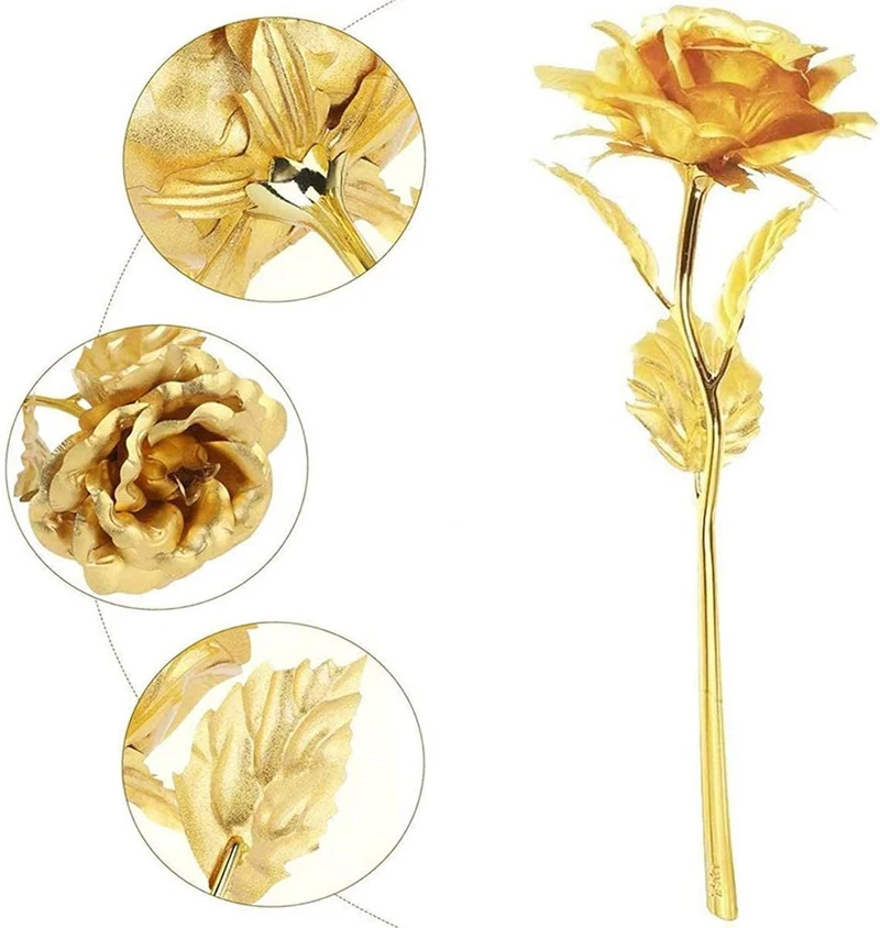 Fantatico set di 3 rose colorate con led ottima idea regalo per san valentino