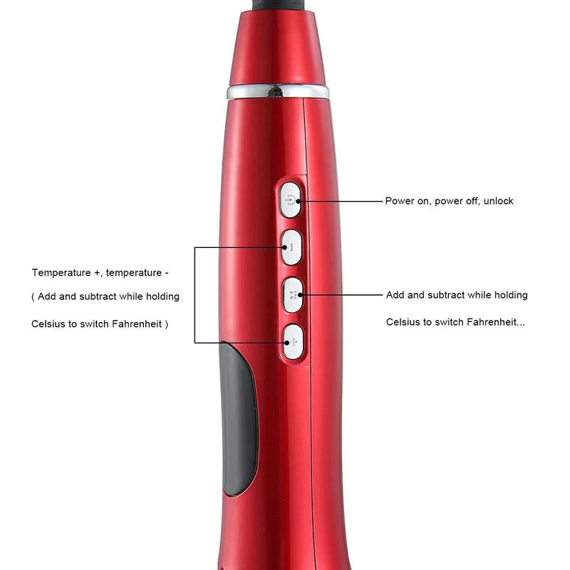 Spin curler Arriccia capelli automatico rotante in ceramica