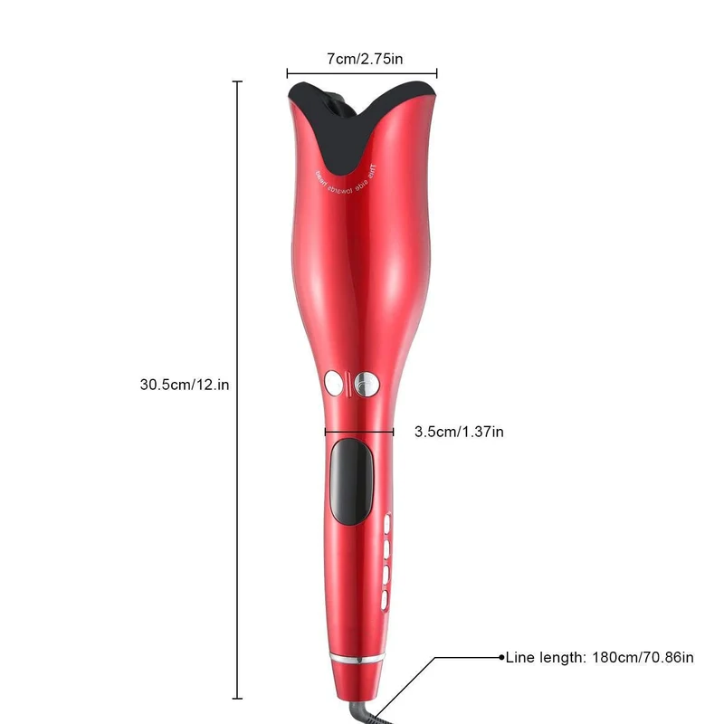 Spin curler Arriccia capelli automatico rotante in ceramica