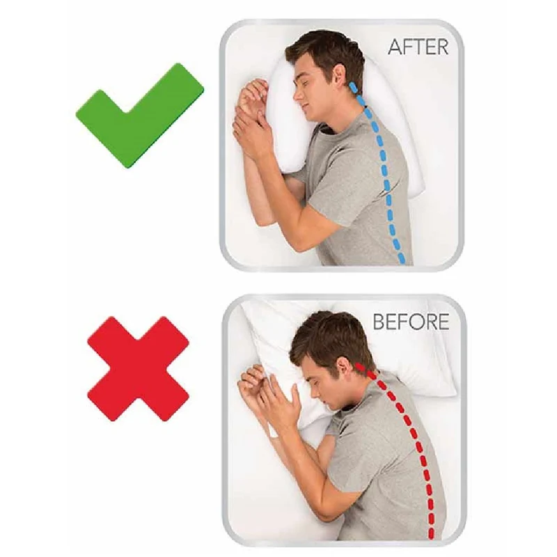 Side Sleeper Pro Air cuscino ergonomico sanitario con supporto per il collo
