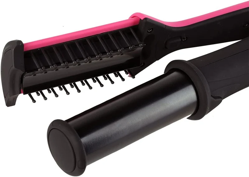 Ferro Arricciacapelli 2 In 1 rotante ferro arricciacapelli rivestito in ceramica con controllo dell'umidità ferro arricciacapelli per lisciare i capelli automatica professionale