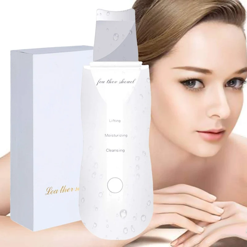 Ultrasonic Skin Scrubber Ultrasuoni Viso Pulizia Face Skin Peeling