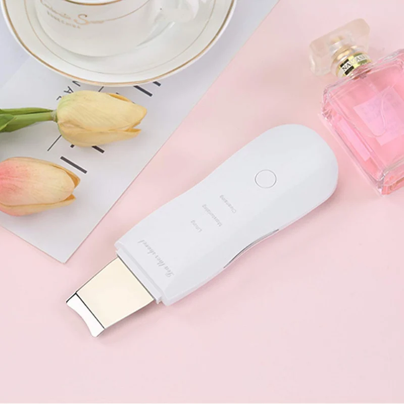 Ultrasonic Skin Scrubber Ultrasuoni Viso Pulizia Face Skin Peeling