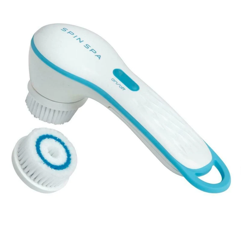 Spazzola Per Pulizia Viso 3 Funzioni 2 Ricambi Cura Faccia Spin Spa Brush Facial