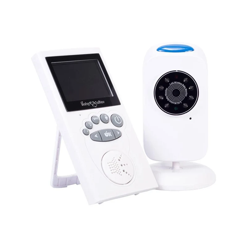 Wireless Camera TFT LCD Baby Monitor Video Visione Notturna Ad Infrarossi in Tempo Reale Audio Bambino 2.4 Pollici