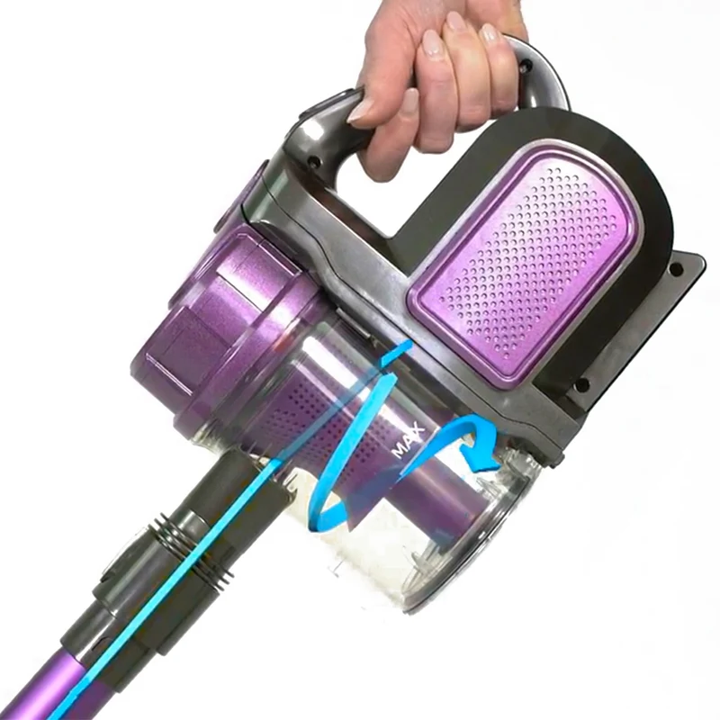 Aspirapolvere ciclonico 14.4v senza filo e sacchetto Royalty line