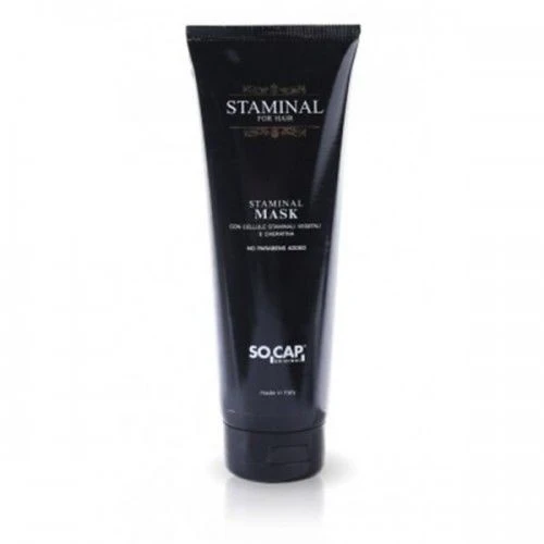 MASCHERA CAPELLI CON CELLULE STAMINALI VEGETALI. PRODOTTO PROFESSIONALE. Socap Staminal.