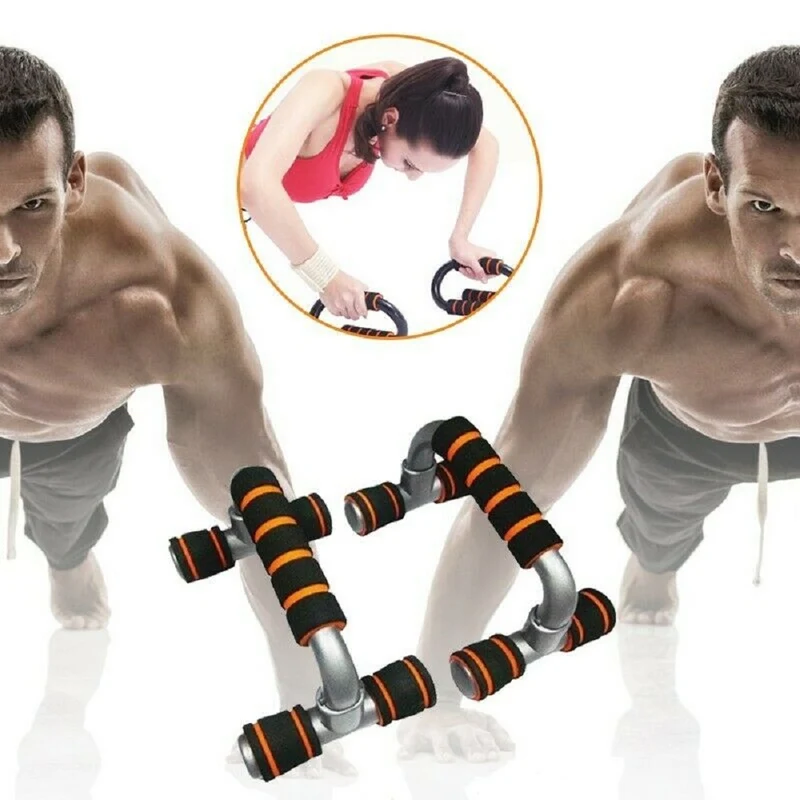 Push Up Stand Appoggi Maniglie Per Flessioni Addominali Petto Spalle Attrezzo
