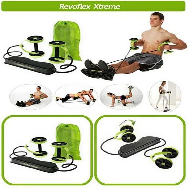 Revoflex xtreme estensore addominali pettorali glutei cosce fitness sport