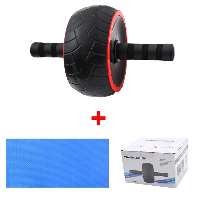 AB wheel rinforzo addominale retrazione addominale rotonda gomma naturale pura muscolo addominale rullo tondo allenamento addominale