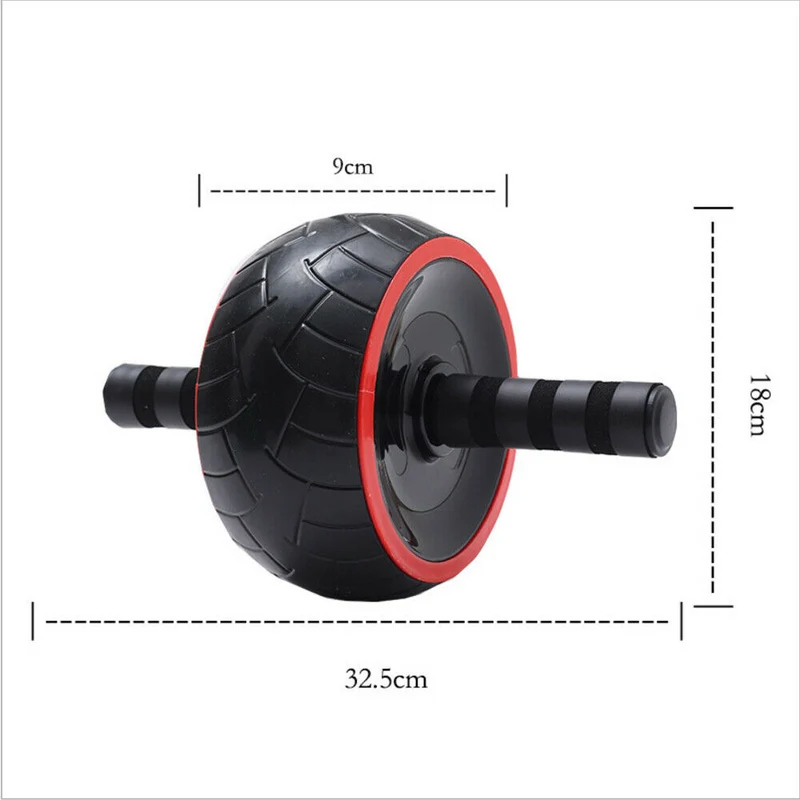 AB wheel rinforzo addominale retrazione addominale rotonda gomma naturale pura muscolo addominale rullo tondo allenamento addominale