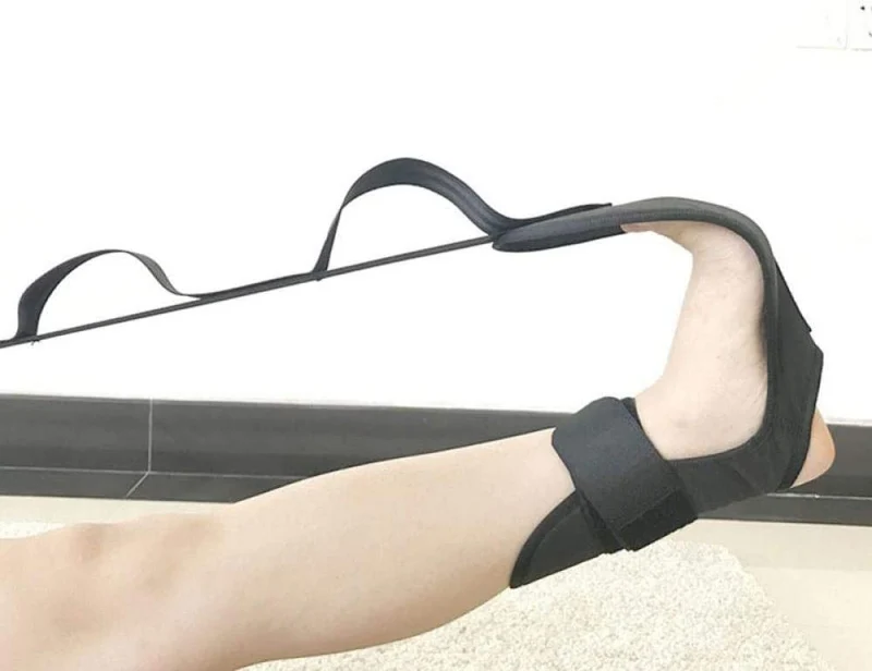 Cintura per allungamento dei legamenti da yoga cintura per allenamento per le gambe caviglia corretta cintura per esercizi e fisioterapia