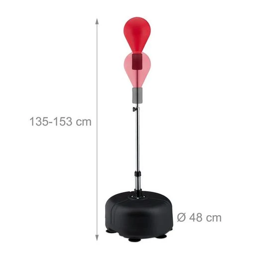 Punching Ball Base Zavorrabile Professionale Regolabile SACCO boxe Allenamento