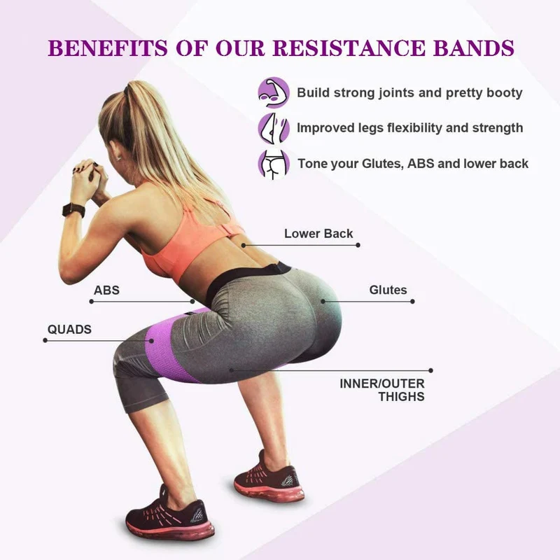 Elastici fitness bande elastiche fitness con 3 resistenze