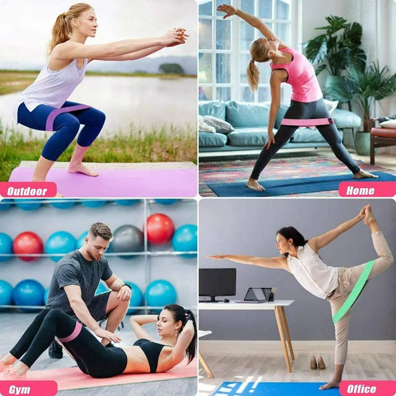 Elastici fitness bande elastiche fitness con 3 resistenze