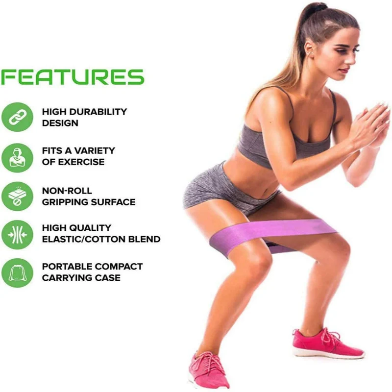 Elastici fitness bande elastiche fitness con 3 resistenze