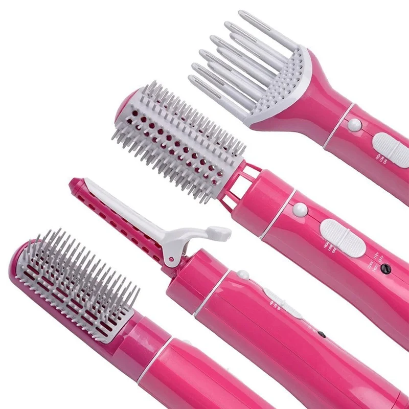 Asciugacapelli professionale strumenti per lo styling spazzola per lo styling pettine con ugello arricciacapelli salon 10 in 1 spazzola