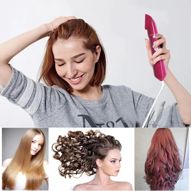 Asciugacapelli professionale strumenti per lo styling spazzola per lo styling pettine con ugello arricciacapelli salon 10 in 1 spazzola