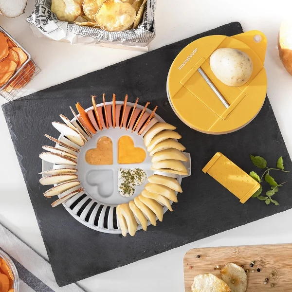 Patafacile Affetta Prepara E Cuoci Patate Al Microonde Senza Grassi Chips Light