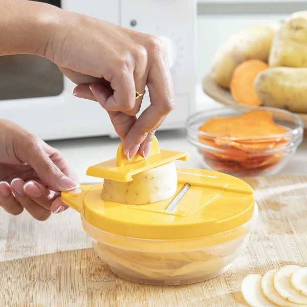 Patafacile Affetta Prepara E Cuoci Patate Al Microonde Senza Grassi Chips Light