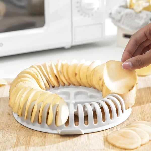 Patafacile Affetta Prepara E Cuoci Patate Al Microonde Senza Grassi Chips Light
