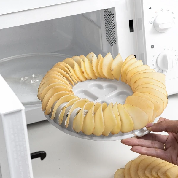 Patafacile Affetta Prepara E Cuoci Patate Al Microonde Senza Grassi Chips Light