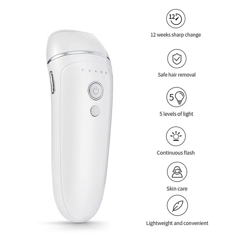 Epilatore luce pulsata donna uomo viso corpo elettrico depilatore laser 36w
