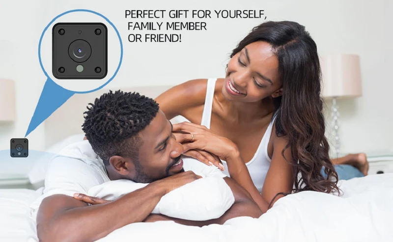 Micro Telecamera Spia wifi Camera IP Nascosta Spy Cam HD Wireless 1080p
