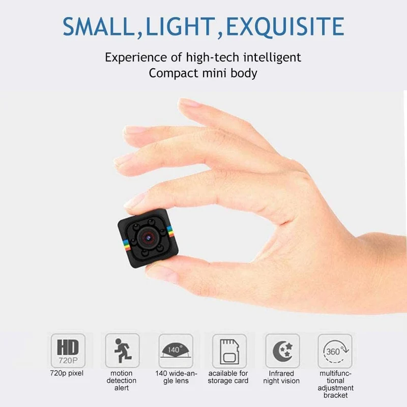 Mini videocamera HD per Visione Notturna