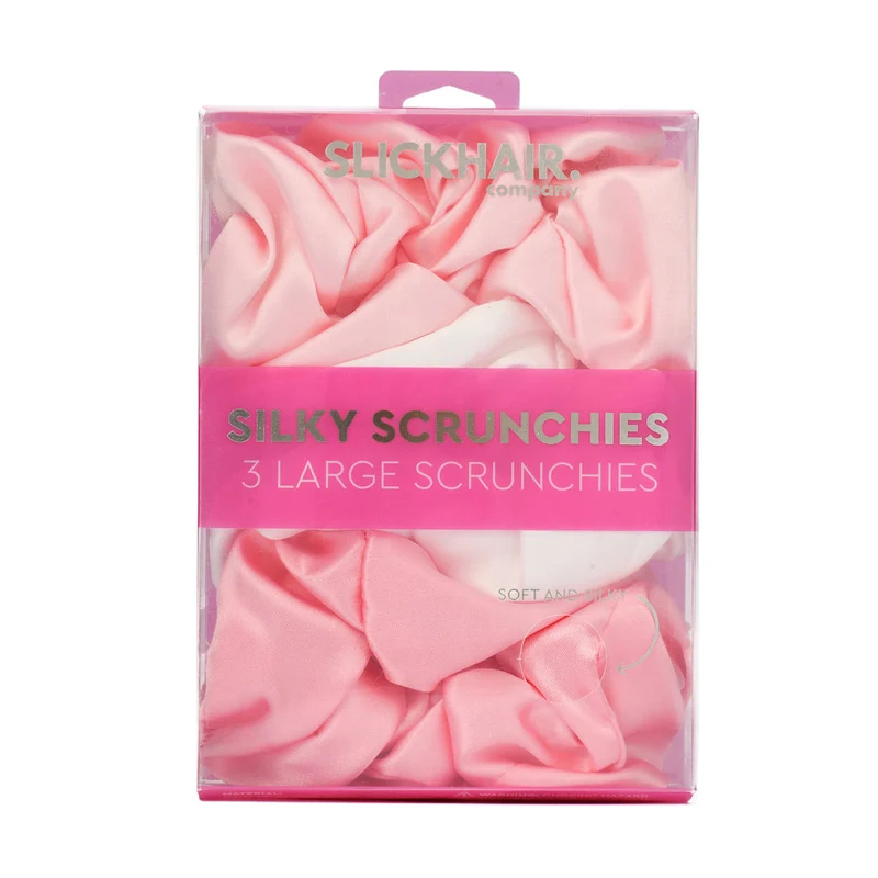 Silky Scrunchies Set 3 Pack
