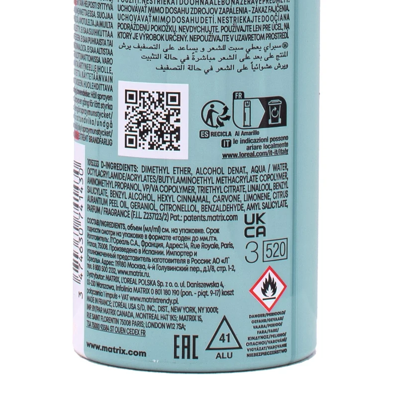 Matrix Haircare High Amplify Hairspray 400ml - lacca per capelli sottili