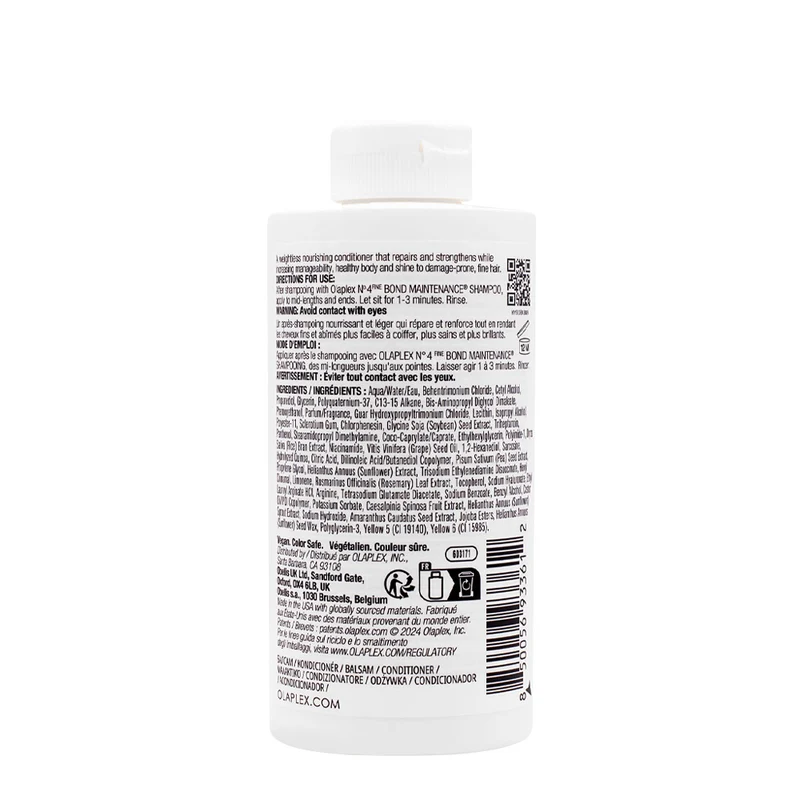 Olaplex N° 5Fine Bond Maintenance Conditioner 250ml - balsamo ristrutturante per capelli rovinati e fini