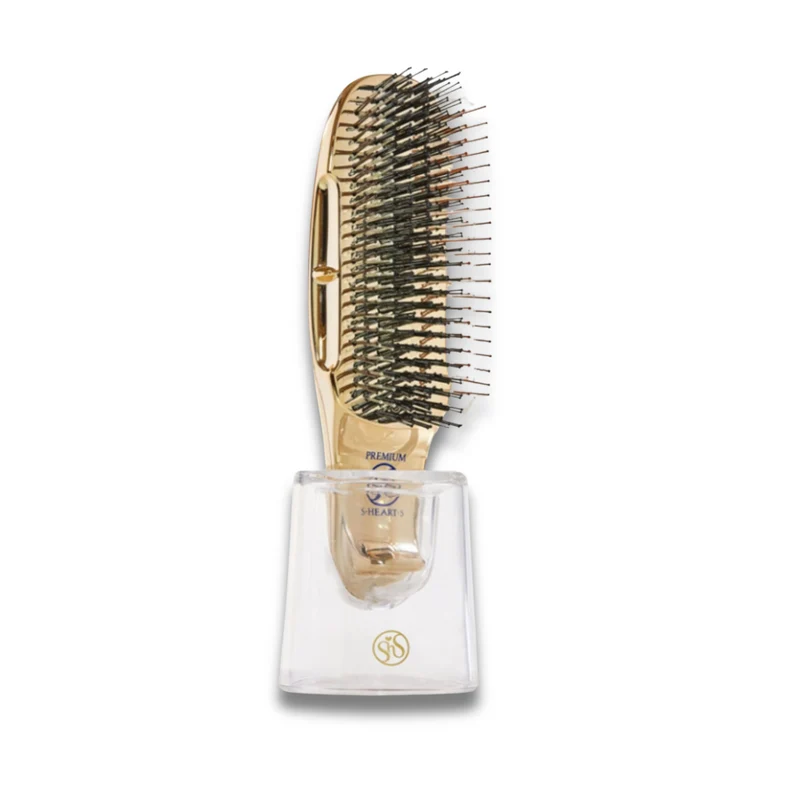 Tokio Scalp Brush Mini - S Heart rose gold