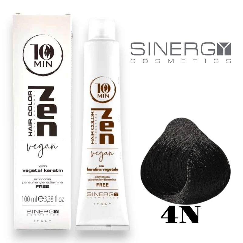 Zen Hair Color 10 Minuti Vegan N 04