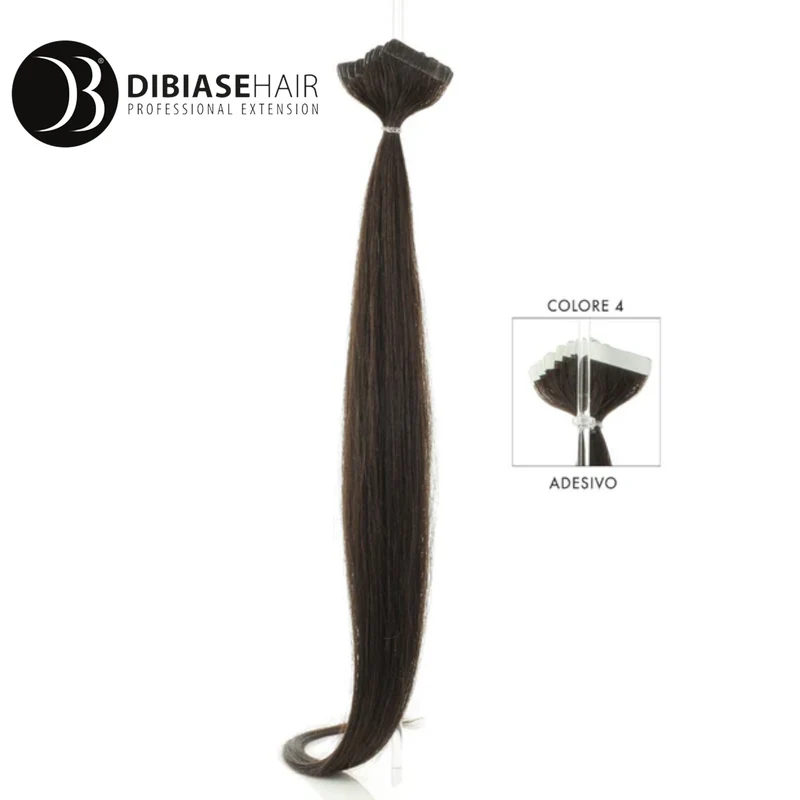 Ciocche Naturali Biadesive 50/55cm 10Pz 04