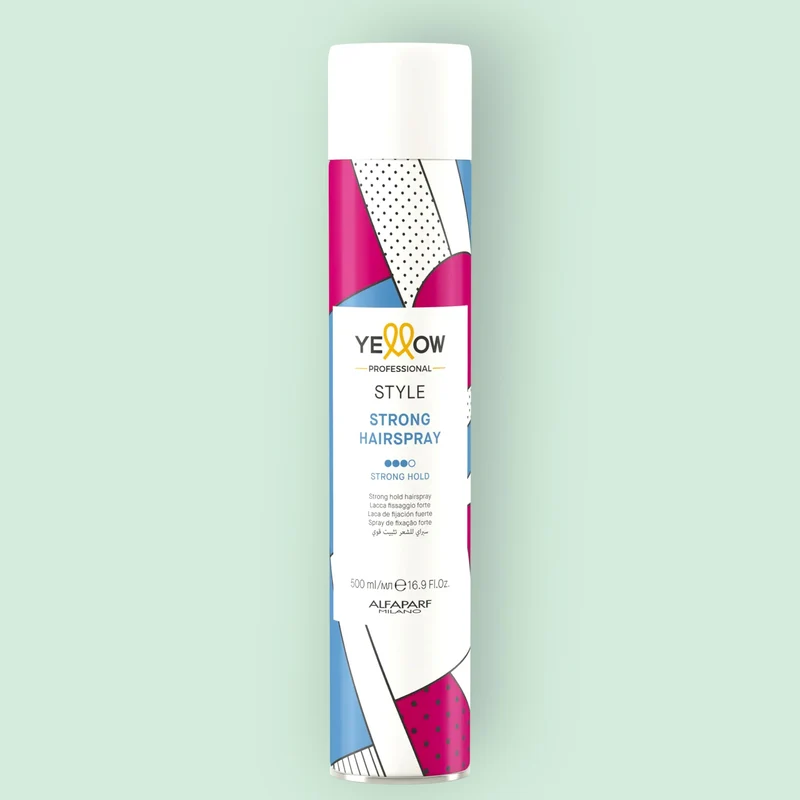 Yellow Style Strong Hairspray 500ml