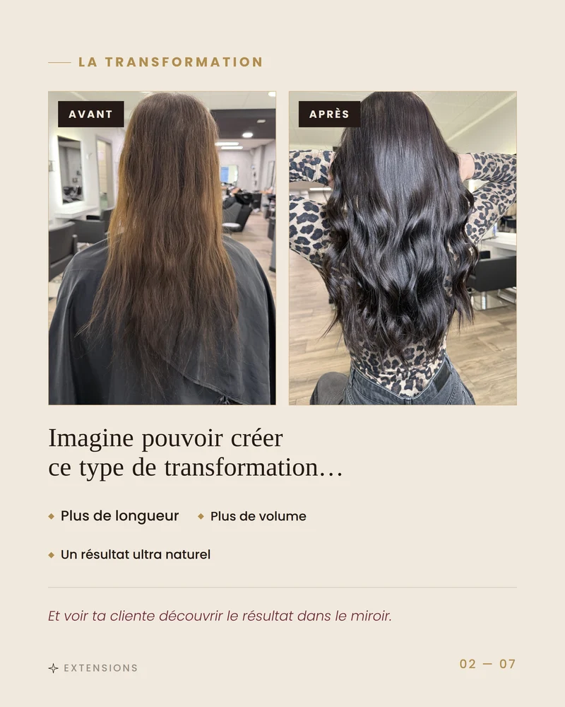 FORMATION EXTENSION WEFT