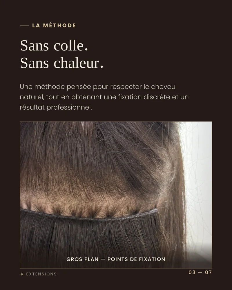 FORMATION EXTENSION WEFT