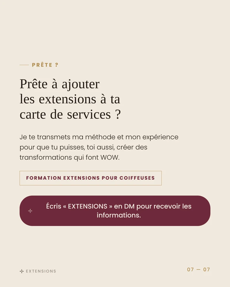 FORMATION EXTENSION WEFT