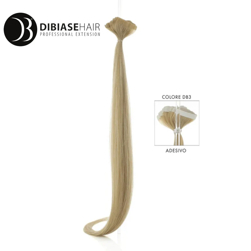 Ciocche Naturali Biadesive 50/55cm 10Pz DB3