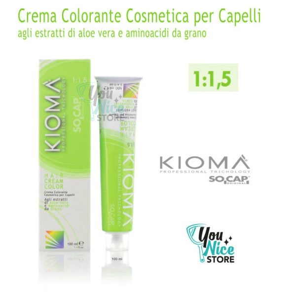 Hair Cream Color - Socap Kiomà tintura tubo 100ml
