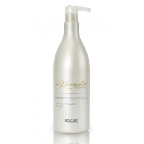 Shampoo con olio di Macadamia e Argan. Prodotto professionale. Socap Hargania