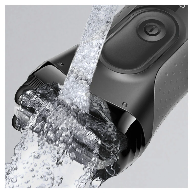 Braun BeardTrimmer Series 3 3000BT Shave&Style Rasoio Da Barba Elettrico Da Uomo, Nero/Grigio