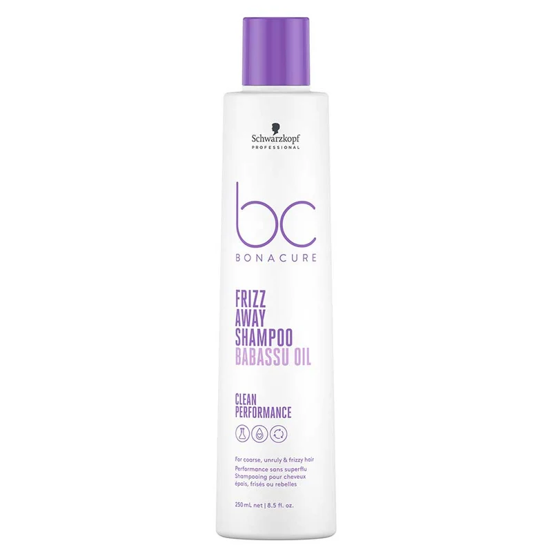 BC Bonacure Clean Performance Frizz-Away Shampoo 250ml