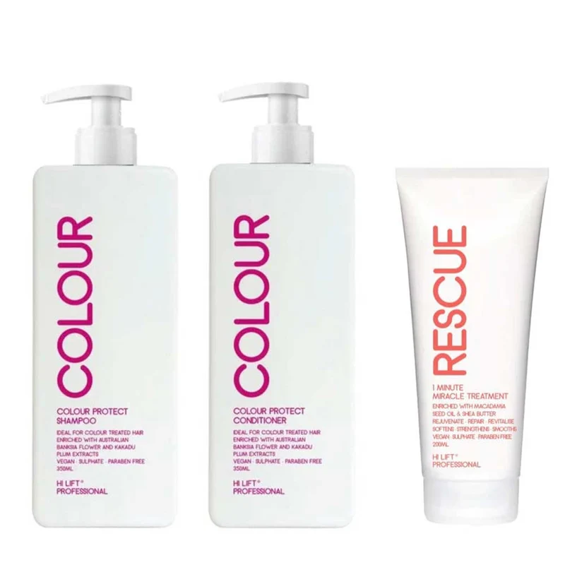 Colour Duo with Hi Lift Rescue Tube Miracle Treatment 200ml