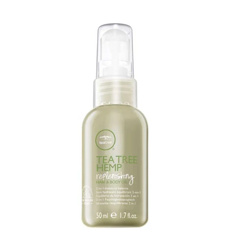 Tea Tree Hemp Replenishing Hair and Body Oil 50ml