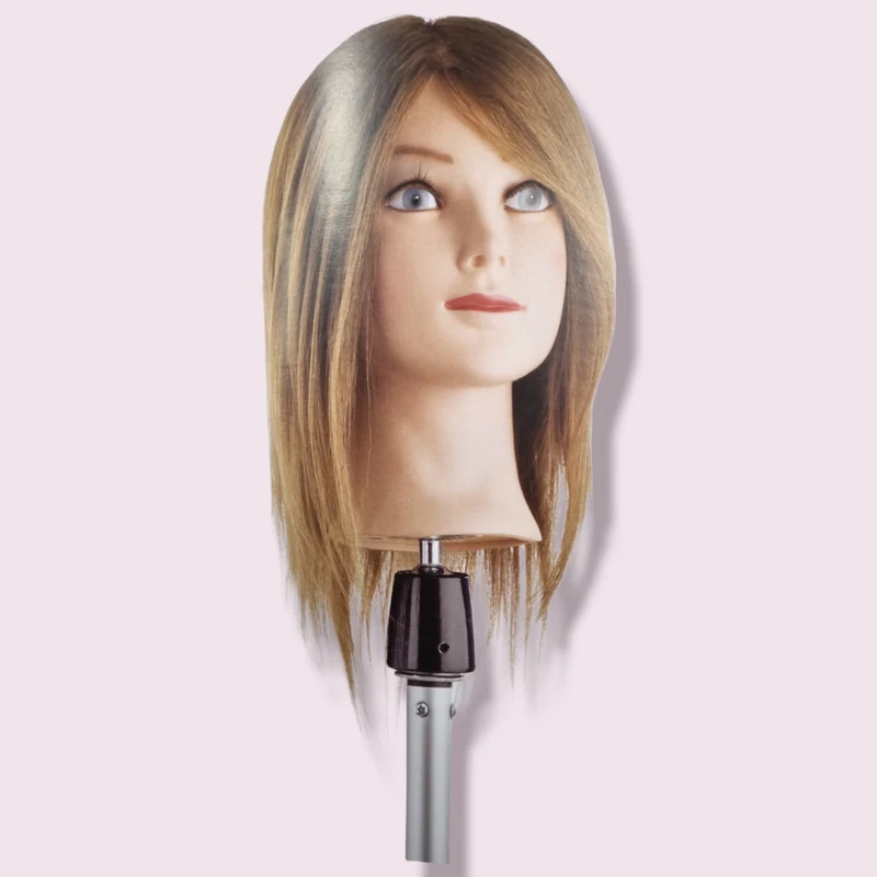 Testina Studio Capello 100% Naturale Col. 6 Medio/Corto 30/35Cm 400.870